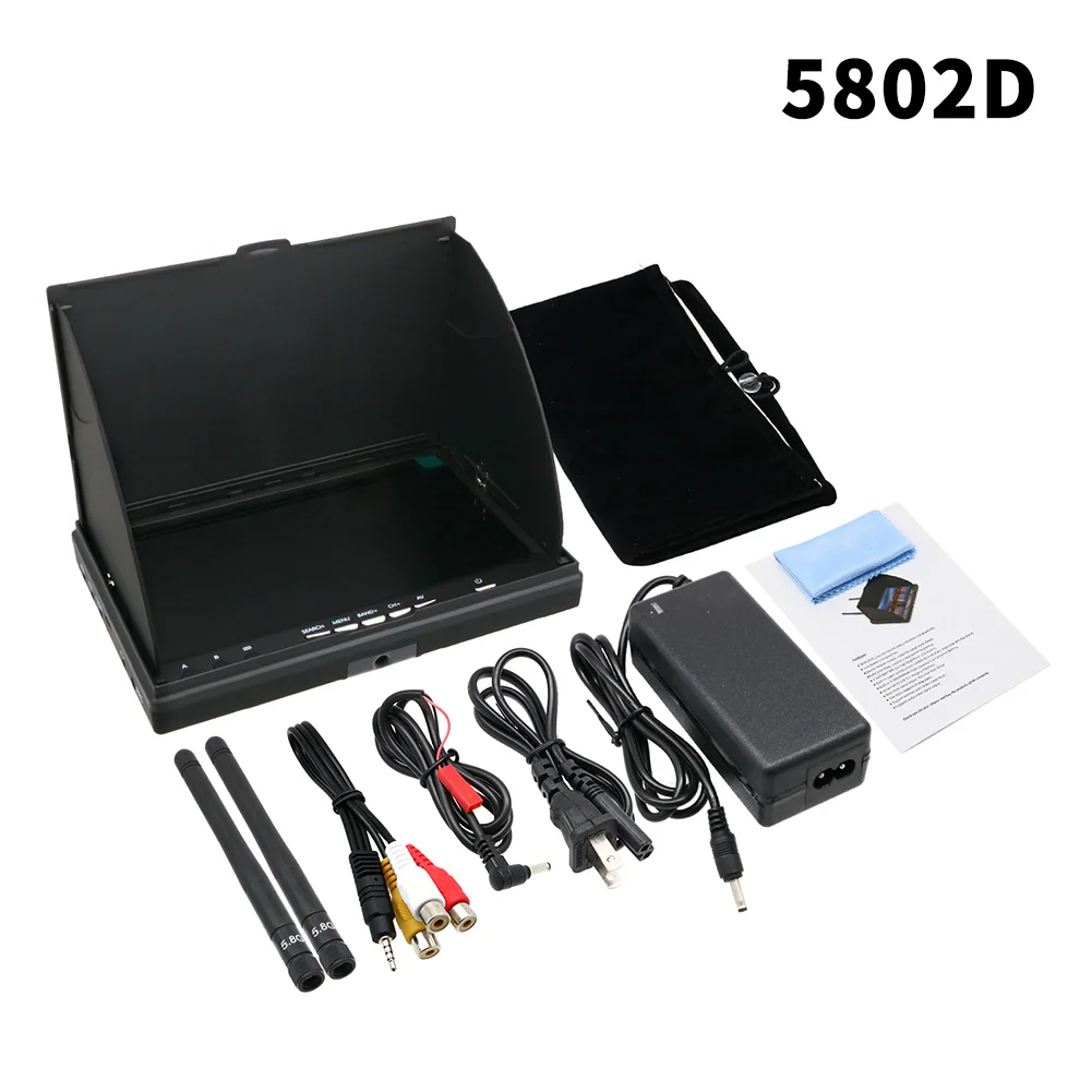 5.8GHz FPV DVR LS5802D, 7인치 LC - Drone Controller Screen 리뷰 및 가격